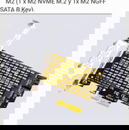 Tarjeta PCI-E X4 a 2 entradas M2 - Img 48288263