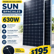 Panel Solar SUN BIFACIAL 630W - Img 57479296