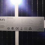 Ficha técnica en la foto, panel bifacial, doble vidrio, 630W, crea autonomía energética en tu hogar, marca BIMAX 6R, 📞 - Img 55844769