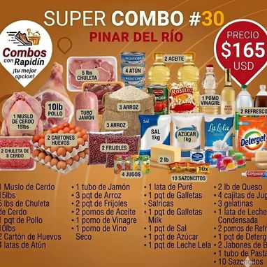 Excelentes combos de comida calidad garantizada👌🏻 - 10/10