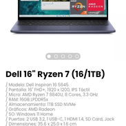 Dell 16" Ryzen 7 (16/1TB). Gráficos: AMD Radeon - Img 55516613