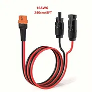 Cable Adaptador XT60i a Conector Solar 16AWG 8FT | 📦 NUEVO EN CAJA - Img 56598950