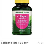 Colágeno tipo 1 y 3 con vitamina c 90 tabletas 19 usd - Img 54593033