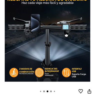 Bicicleta eléctrica plegable con ignoración sin llave, 1000/2000W, 52V 25Ah/48V 15Ah, Max 60-80 millas de alcance plegab - Img 123057570
