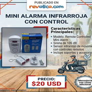 Sensor PIR con alarma ( Varios modelos) . Mensajería con costo adicional. - Img 52769002