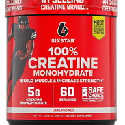 CREATINA SIXTAR 60 servicios - 22 USD💵 ✅ 100% ORIGINAL ✅ Incrementa fuerza y rendimiento ✅ Ideal para ganar masa muscu - Img 55581859