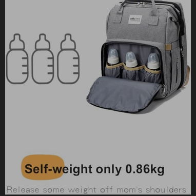Mochila Pañalera (Cambiador) de bebé - 2/3
