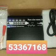 Haz que no te preocupe el APAGÓN del bloque con e⚡Inversor de corriente UNIZUKI Inverter 72V 3000W (Onda pura) (140 USD) - Img main-image-53532951