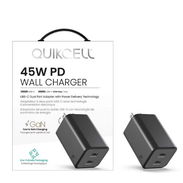 Oferta tecnológica: Cargador de Pared QUIKCELL 45W PD GaN – Dual USB-C | videojuegoshabana.com - Img 57140689