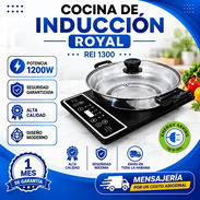 Cocina de Inducción Royal 1200W + Cazuela - Img 58048735