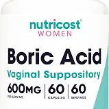 Ácido Bórico 600mg (Nutricost · 60 cápsulas) - 3/6