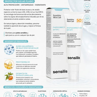 ☀️Sensilis Photocorrection HA 50 mL SPF 50 + - 2/2