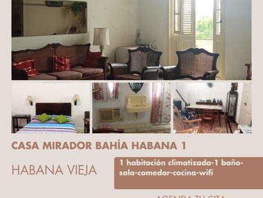 ⭐Renta casa en La Habana Vieja de 1 habitación ,a 150 m de la Embajada de España y a 300 m del Hotel Packard - Img main-image-44454545