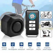 🧱​ ALARMA PARA MOTOS - BICICLETA - ETC 🧱​  SENSOR DE VIBRACION - RECARGABLE USB -- 5.887.23.60 - Img 44558098