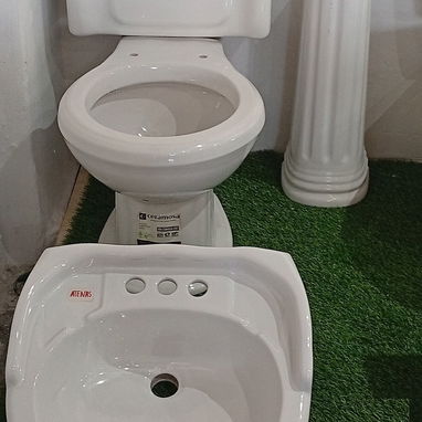 Juegos de baño: taza + lavamanos. - 2/4
