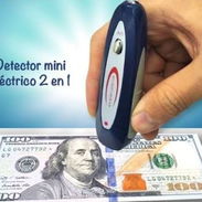 MINI DETECTOR DE BILLETES FALSOS 2 EN 1. LUZ ULTRA VIOLETA Y BANDA MAGNETICA. EVITE SER ESTAFADA Y COMPRUEBE LO Q PAGA - Img 55081880