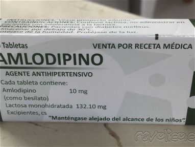 Vendo Amlodipino 10 mg blister 10 tabletas - Img main-image-45642314