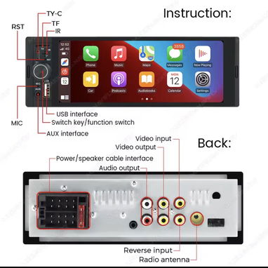 Reproductora PARA CARRO CON gpsCÁMARA ANDROID  HUECO MÁS PKANOPERO PANTALLA 7” llama 55106915 - 4/10