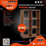 💯 PARA TU HOGAR 💯 ESTANTERÍA 6 NIVELES MARCA 7 HOUSE. SERVICIO DE MENSAJERÍA CON FACTURA. TLF 54833699 - Img 54656960
