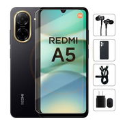 COMBO Teléfono Móvil Xiaomi Redmi A5 - 6Gb RAM 64Gb Almacenamiento + Mica, Cover y Audífonos - Img 55901289