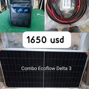 combo ecoflow delta 3 mas panel solar de 500W mas cables. la isla - Img 56711667