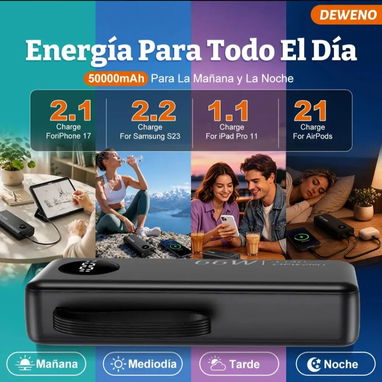 Power bank de 50000 mAh/. cargador portátil - Img 127802548
