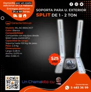 💲25💲SOPORTE PARA SPLIT DE 1  HASTA 2 TONELADAS. TLF 54833699 - Img 50177451