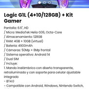 Logic G1L (4+10/128GB) + Kit Gamer. Nuevo con garantía - Img 51101678