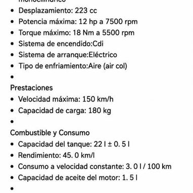 Moto huracán 250 cc izuki - 2/4