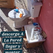 Juego de baño importado descarga a la pared - Img 58304006