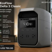 ⚡ EcoFlow Delta 3 Classic | 1024Wh | 1800W (3600W X-Boost) | LiFePO₄ | UPS 10ms | Carga rápida | $790 USD - Img 55897427