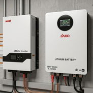 Kit Solar Inversor MUST 6000W y Batería MUST 5000Wh de 200Ah* - Img 55546402
