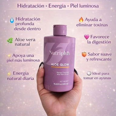 🌿 Aloe Glow Nutriplus Farmasi | Bebida de Aloe Vera | Digestión Piel Radiante Energía - Img 121057933
