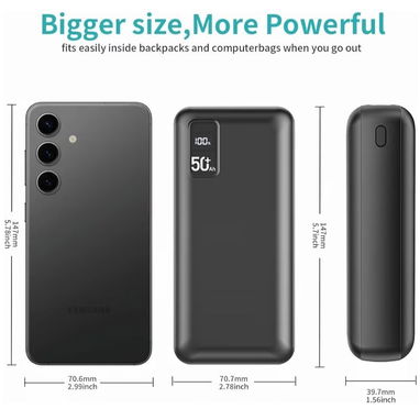 ☎️53544655 🛵 Entrega Disponible ⭐Power Bank 50000mAh 22.5W ⭐ - Img 118170332