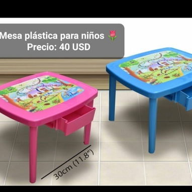 Comederos, palanganas, mesas y sillas didácticas para niños y bebé - Img 122039762