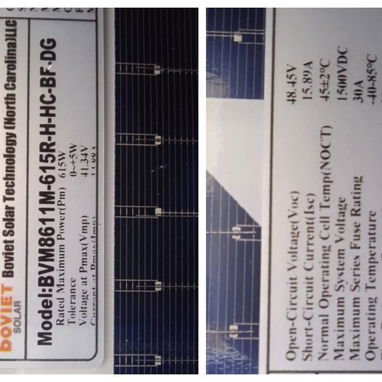 Panel 500w + soporte - 5/6