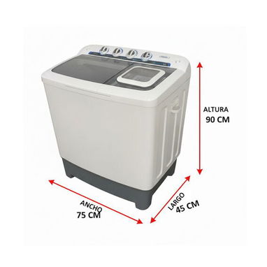 Lavadora semiautomática 13 Kg RWT-130 Royal RWT-130 - 3/4