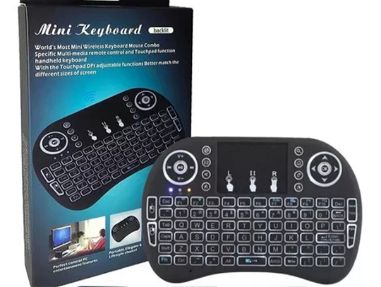 Mini Teclado Inalambrico Usb Iluminado Smart Tv Box Xbox Pc - Img main-image