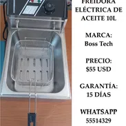 FREIDORA DE ACEITE INDUSTRIAL DE 10L, ENTREGA DE FACTURA, VARIEDAD DE ELECTRODOMÉSTICOS, ETC - Img 55536234
