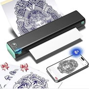 Impresora Térmica Phomemo MO8F - Inalámbrica para Plantillas de Tatuajes + 10 Papeles Gratis 📍 122.64USD - Img 58046519