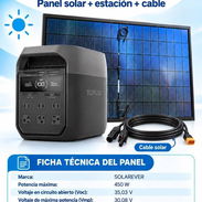 Combo de Ecoflow delta 3 + cable de 10 metros + panel de 450 w OFERTAZA ENERGÉTICA - Img 58474304