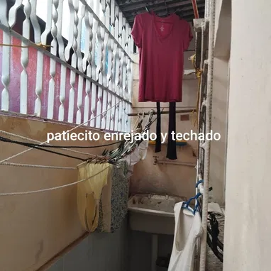 NO GESTORES. APTO de 1 uarto,comedor cocina,baño,patio,agua por gravedad y motor, placa libre, 2 tanques,cerca de Ave 31 - Img 122750429