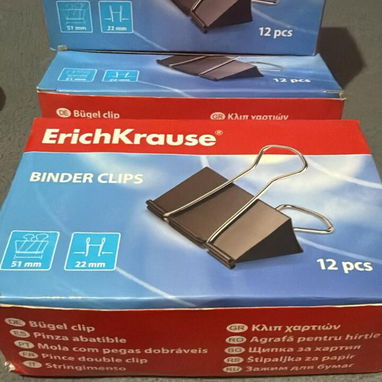 Clips o pinzas para trabajo de oficina, escolar, etc - Img 125011677