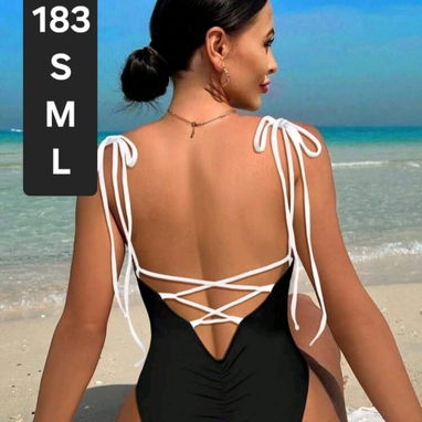 Trajes de baño: Bikinis 👙 y trusas enterizas🩱varias tallas, trabajamos por serv de mensajería costo adicional - Img 123120917