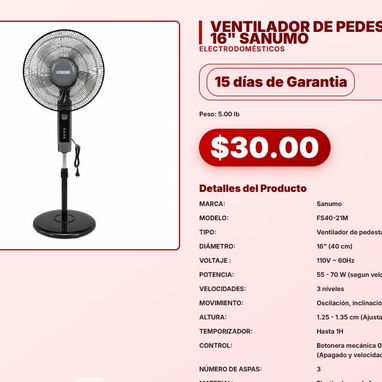 VENTILADOR DE MESA RECARGABLE VENTILADOR DE PEDESTAL VENTILADOR ENFRIADOR VENTILADOR RECARGABLE PORTÁTIL - 5/9