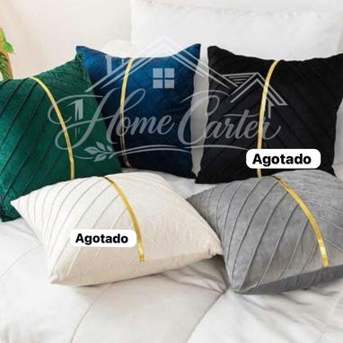 Cojines decorativos lista dorada*🌸(GHC) - Img 123067198