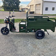 Electric Dump Trike, Tricycle - 60 volts, manual dump, 2 speed - New Machine - Img 58116131