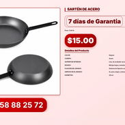 SARTÉN DE ACERO VPT#-0030 - Img 56822807