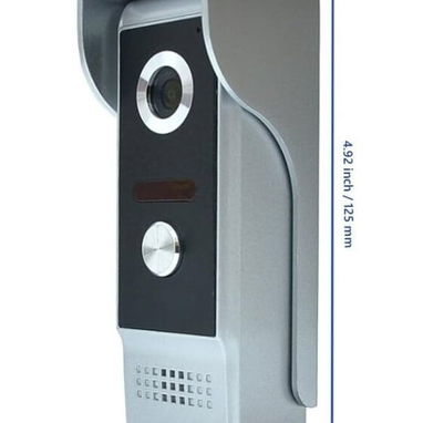 Sistema de Videoportero con Monitor LCD 7” y Cámara Exterior HD con Visión Nocturna 🌐 Timbre con pantalla y micrófono - Img 124934455
