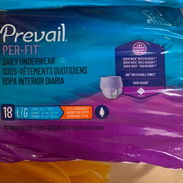 Culeros de adultos talla L tipo blumer de 18 unidades extra absorventes en 10 dólares - Img 58229476